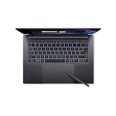 Laptop ACER Swift X 14 AI SFX14-61G-R8FT (14.5", OLED, 2.8K, AMD Ryzen AI 7 350, 32GB, 1TB SSD, NVIDIA GeForce RTX 5060, Windows 11 Home, Non-HR tipkovnica, siva)-3