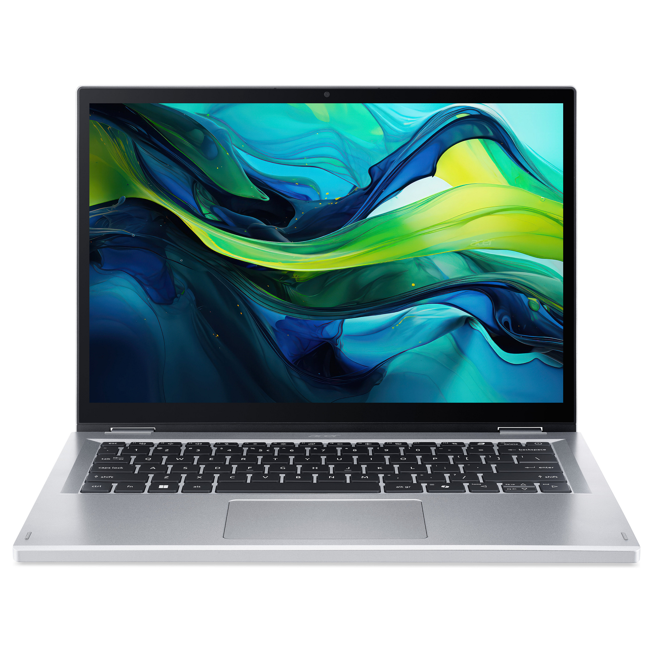 Laptop ACER Aspire Go Spin 14 (14", IPS Touch, WUXGA, Intel Core i3-N305, 8GB, 512GB SSD, Intel UHD Graphics, Windows 11 Home, Non-HR tipkovnica, Siva)