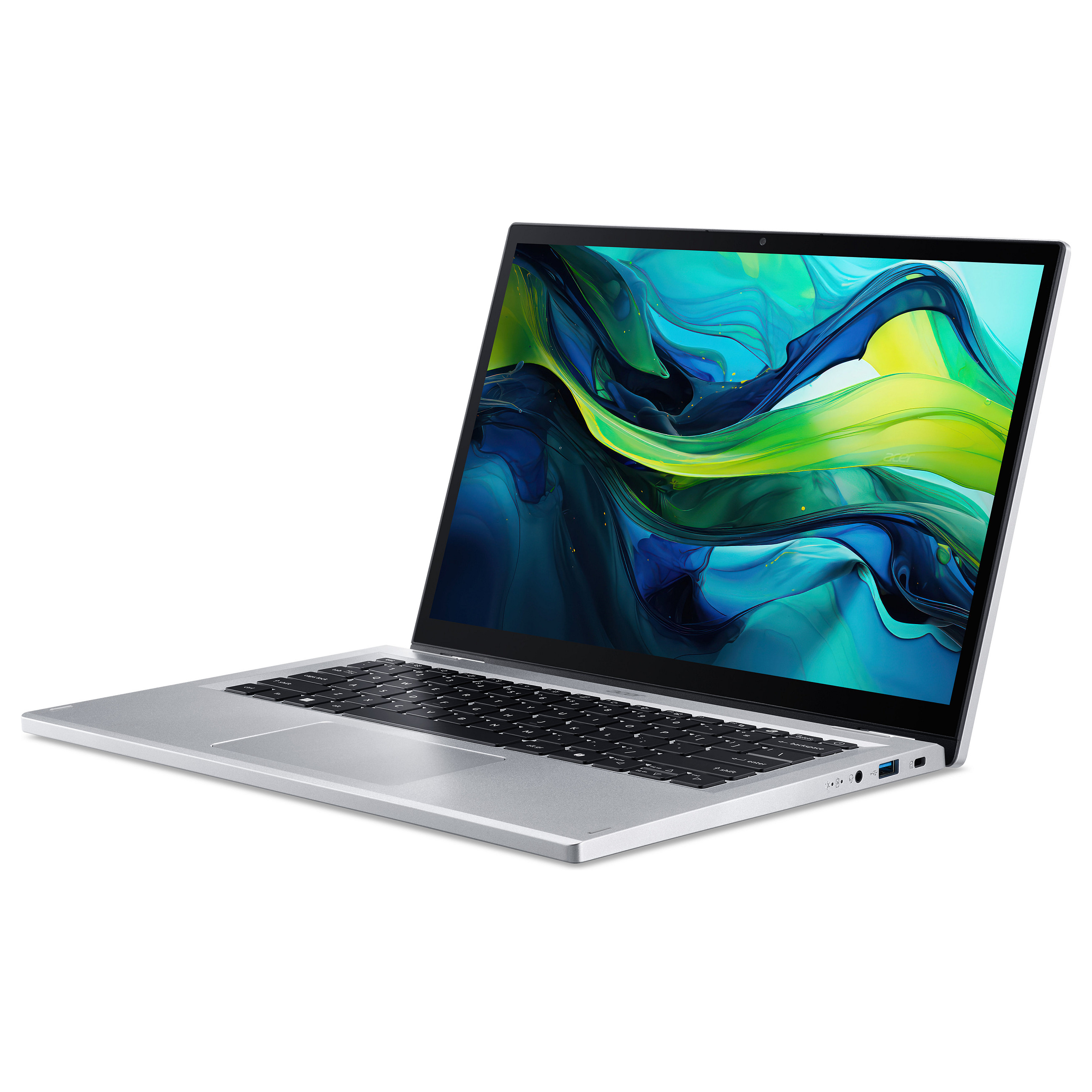 Laptop ACER Aspire Go Spin 14 (14", IPS Touch, WUXGA, Intel Core i3-N305, 8GB, 512GB SSD, Intel UHD Graphics, Windows 11 Home, Non-HR tipkovnica, Siva)-2