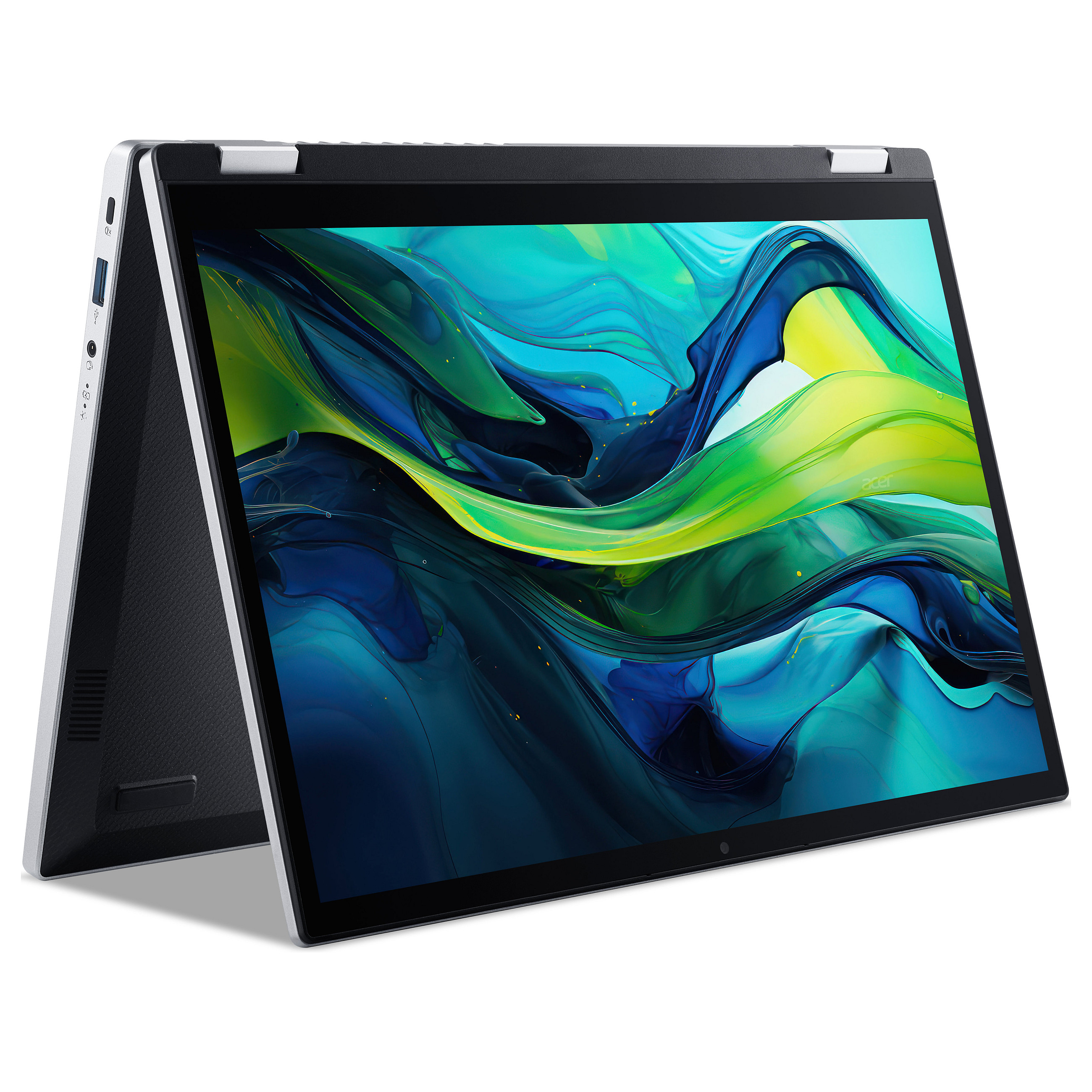 Laptop ACER Aspire Go Spin 14 (14", IPS Touch, WUXGA, Intel Core i3-N305, 8GB, 512GB SSD, Intel UHD Graphics, Windows 11 Home, Non-HR tipkovnica, Siva)-4