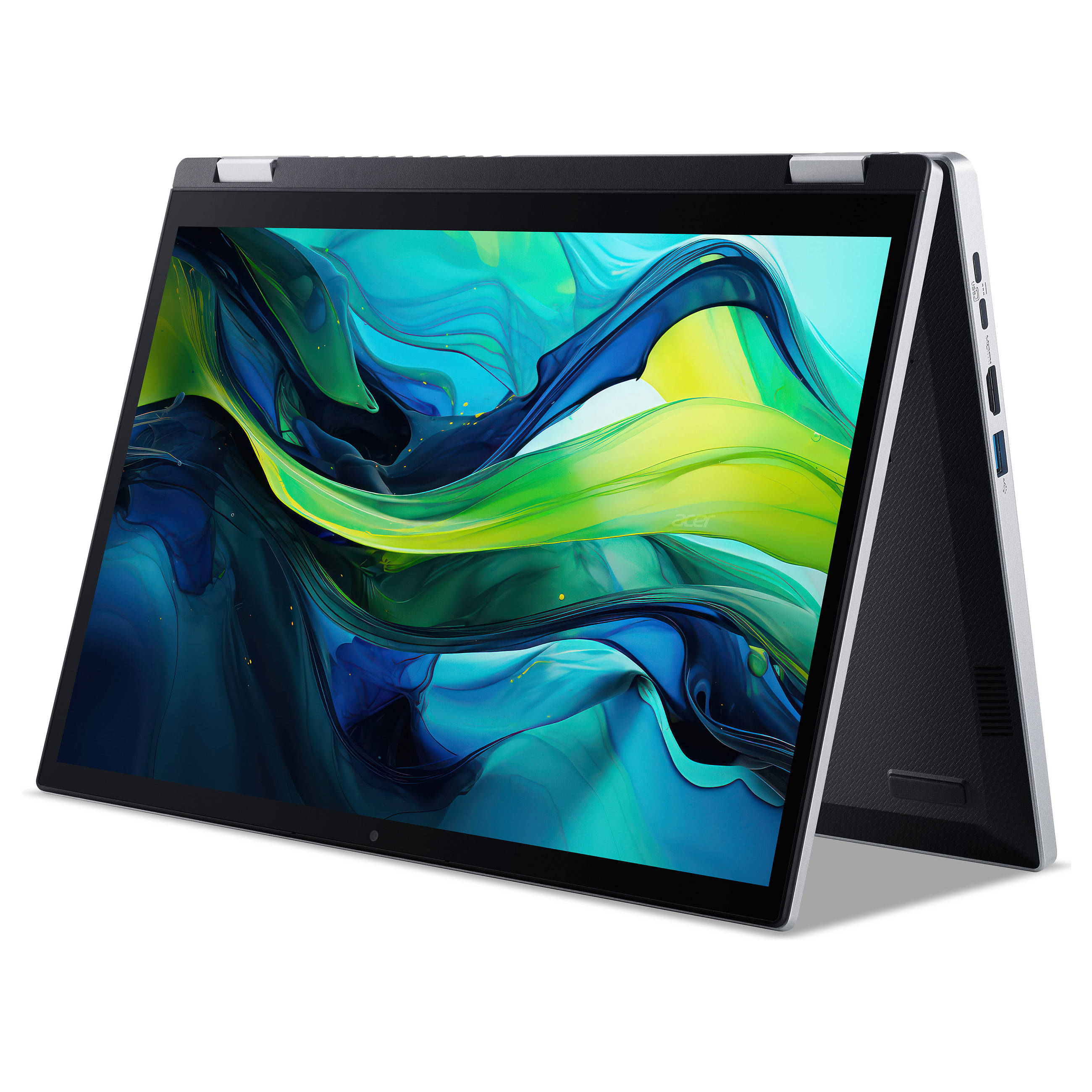 Laptop ACER Aspire Go Spin 14 (14", IPS Touch, WUXGA, Intel Core i3-N305, 8GB, 512GB SSD, Intel UHD Graphics, Windows 11 Home, Non-HR tipkovnica, Siva)-5