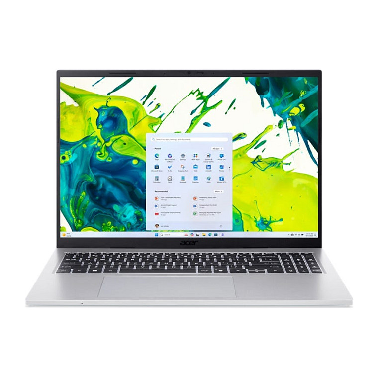 Laptop ACER Aspire Go 16 AG16-71P-73DQ (16" IPS, WUXGA, Intel Core 7 150U, 16GB, 512GB, Intel Graphics, Windows 11 Home, HR tipkovnica, Steel Gray)-0