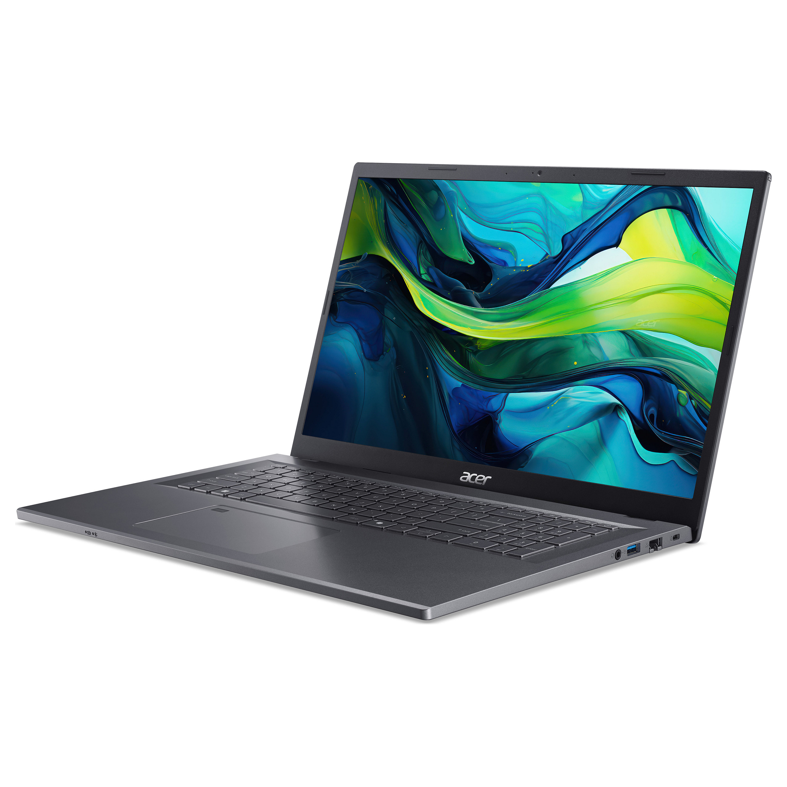 Laptop ACER Aspire 17 A17-51M-52TG (17.3", IPS, Full HD, Intel Core 5 120U, 16GB, 1TB SSD, Intel Graphics, Linux, Non-HR tipkovnica, Siva)-3