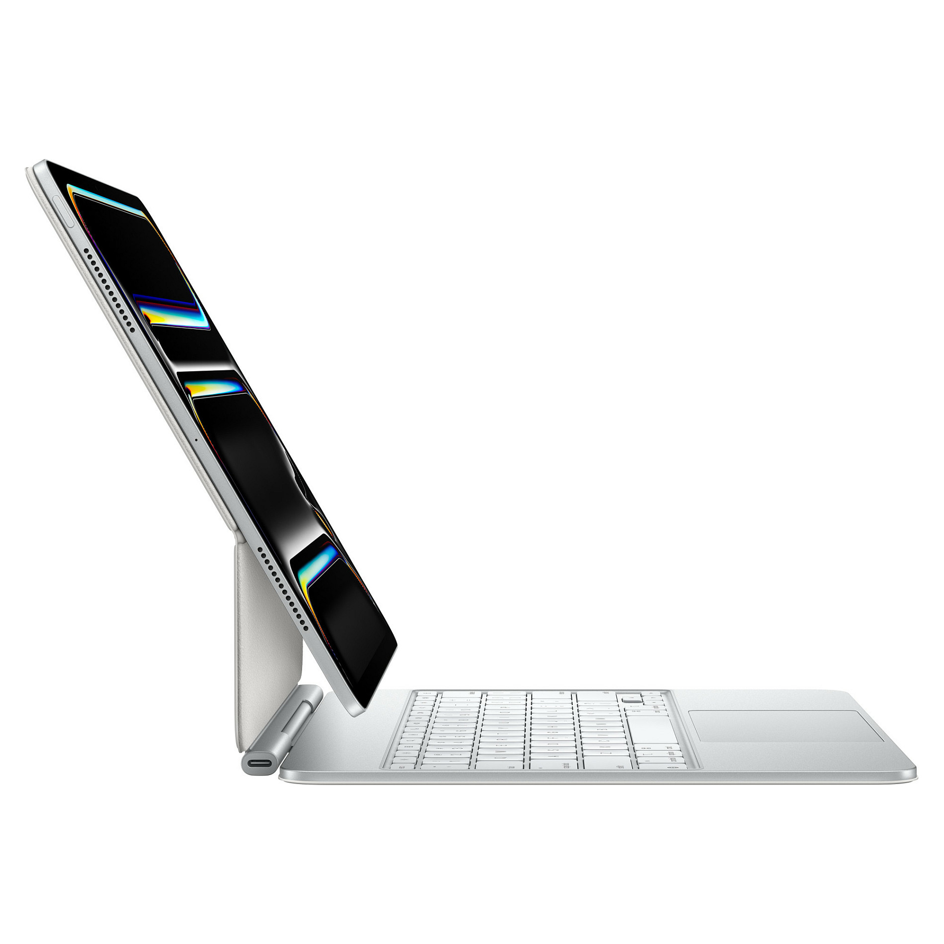 Tipkovnica APPLE Magic Keyboard za iPad Pro 13" (M4), non-HR tipkovnica, bijela boja-8