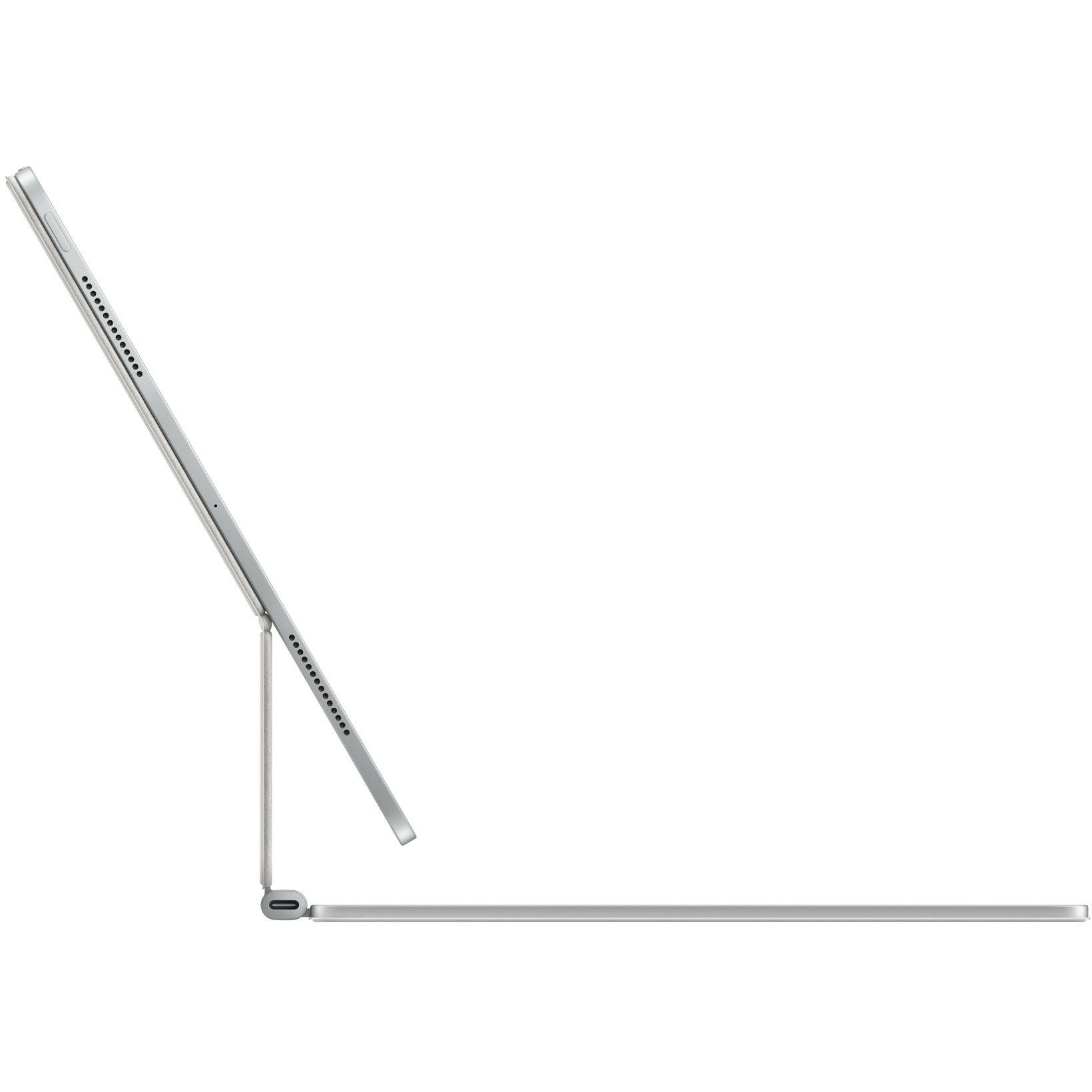 Tipkovnica APPLE Magic Keyboard za iPad Pro 13" (M4), non-HR tipkovnica, bijela boja-3