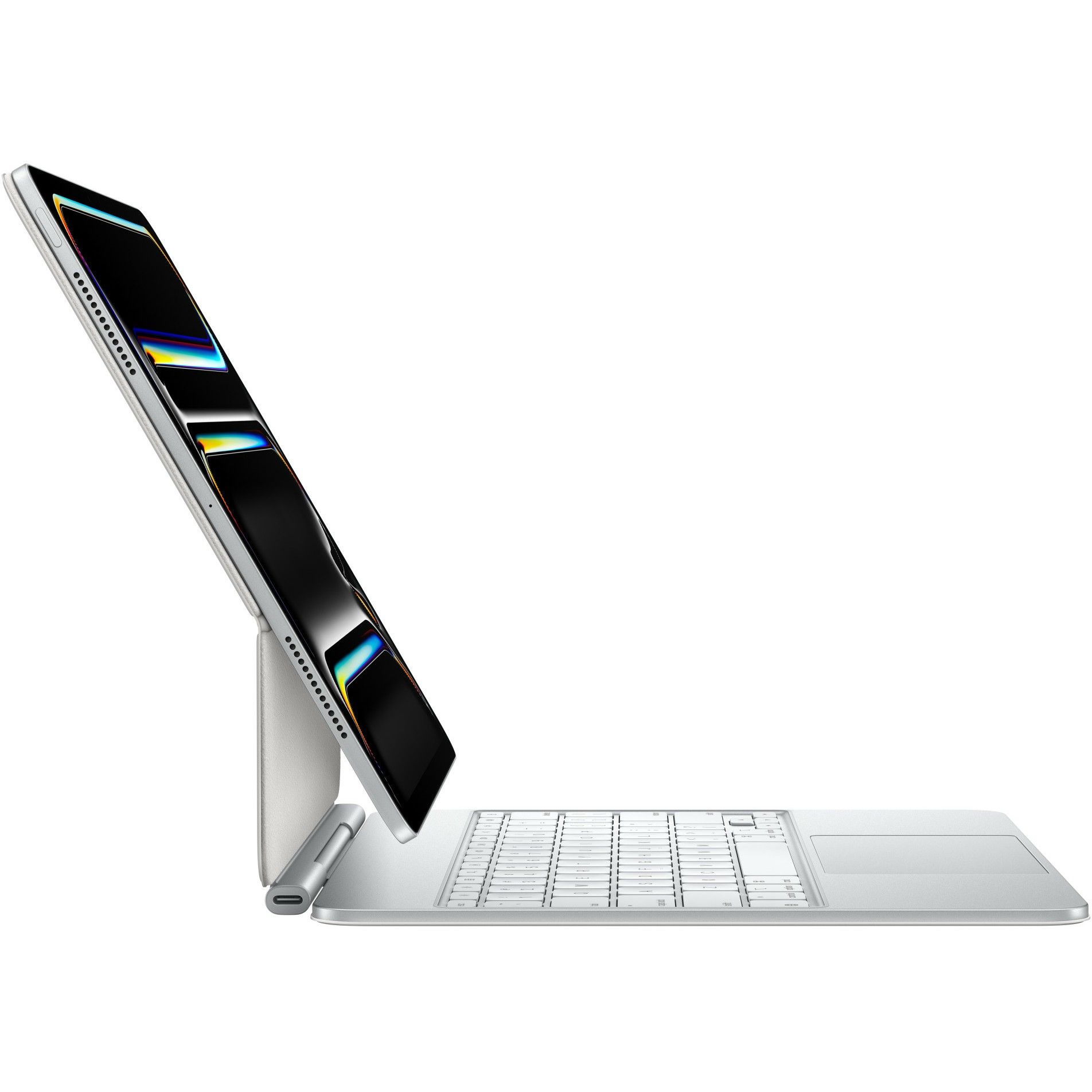 Tipkovnica APPLE Magic Keyboard za iPad Pro 13" (M4), non-HR tipkovnica, bijela boja-2