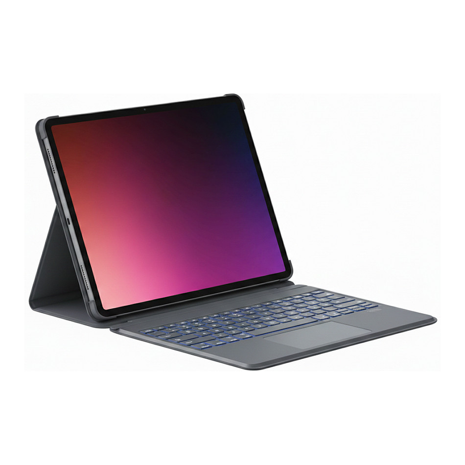 Tipkovnica s kućištem INATECK KB02015 za iPad Pro 12.9" i Air 13" (QWERTZ), siva boja
