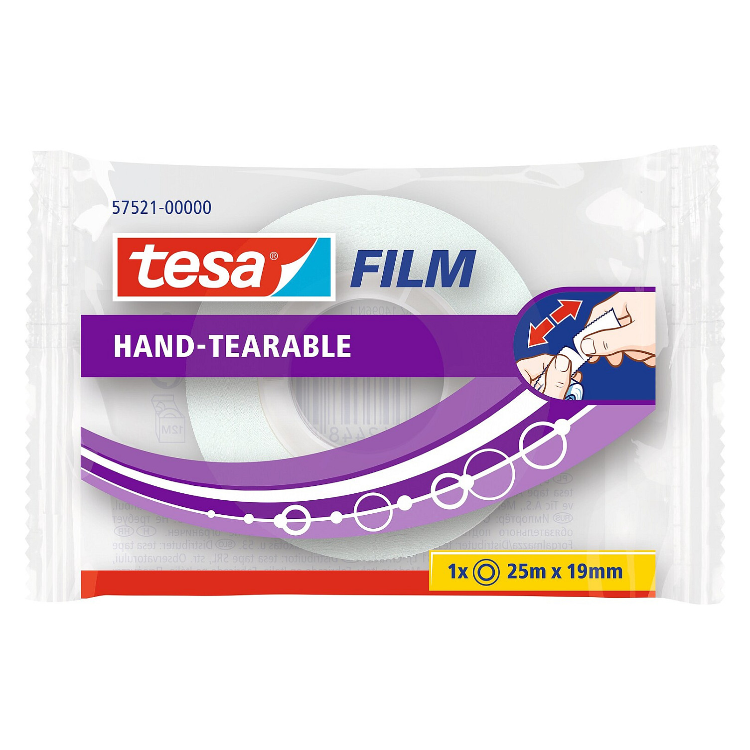 Ljepljiva traka TESA tesafilm 25m x 19mm prozirna-1