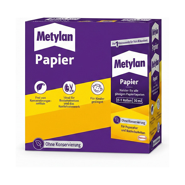Ljepilo za papirnate tapete METYLAN Papier 125g-0