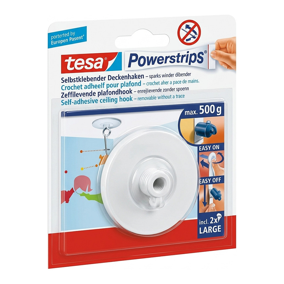Ljepljive trake TESA Powerstrips Large (10 komada)-0
