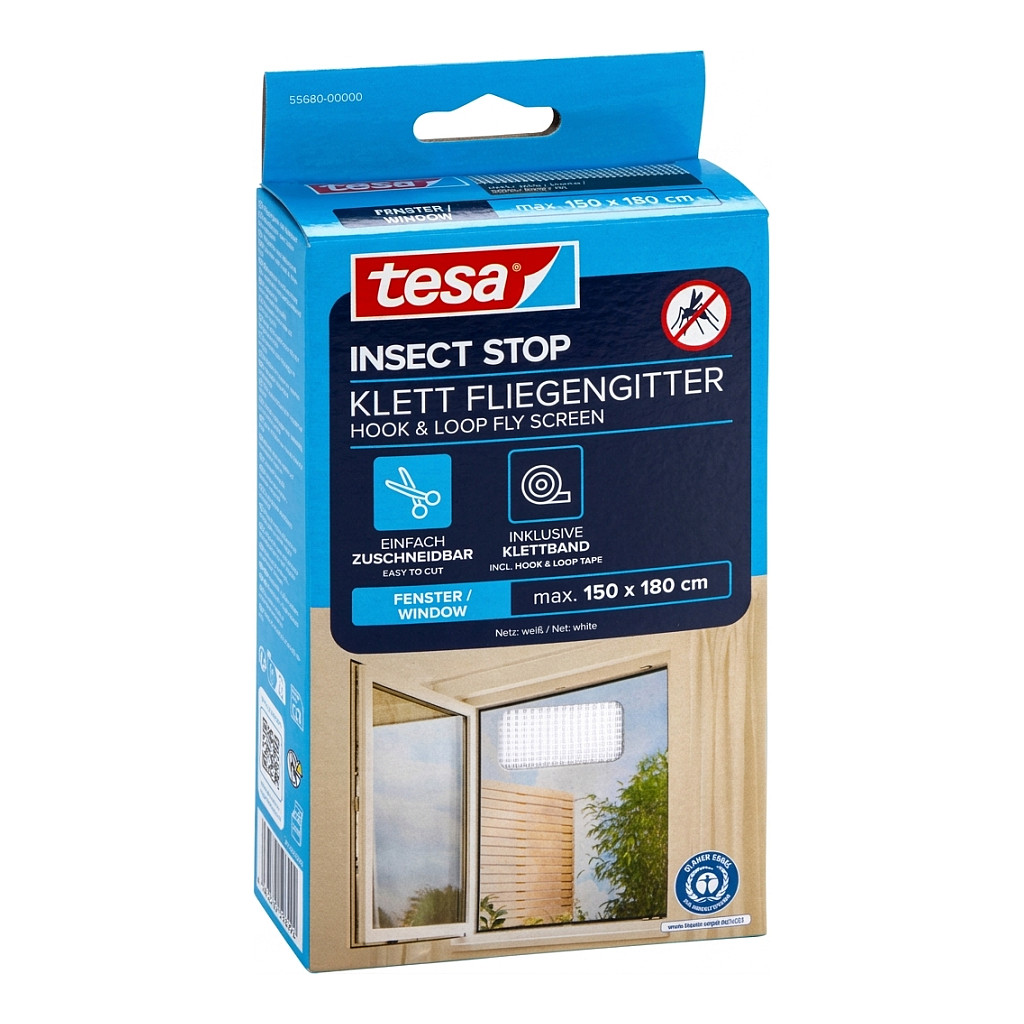 Mreža protiv insekata TESA Insect Stop STANDARD (1,5m x 1,8m) bijela boja