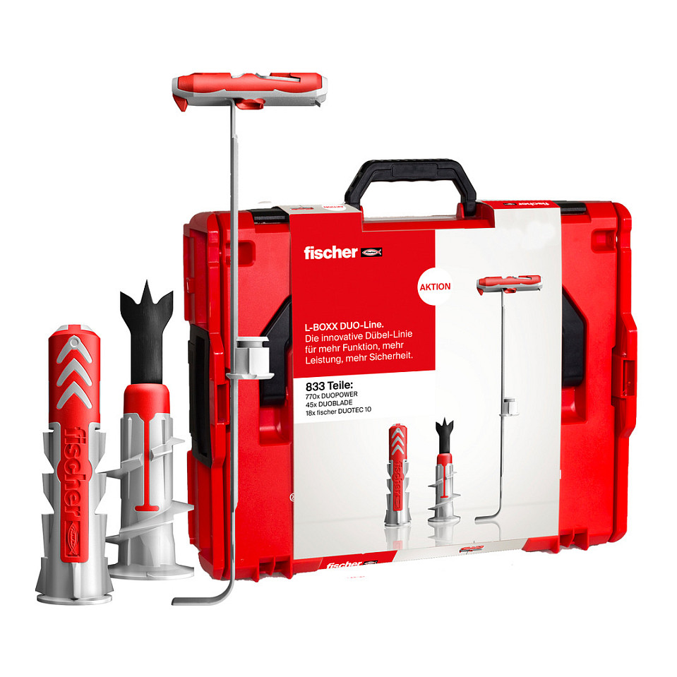Set tipli i vijaka FISCHER DuoLine L-Boxx 102 (195 komada)-2