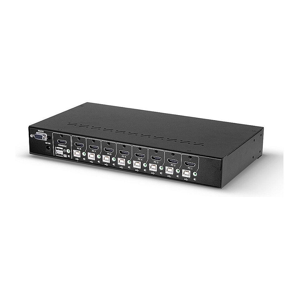 LINDY 8-portni HDMI 4K60 USB 2.0 & Audio KVM preklopnik-2