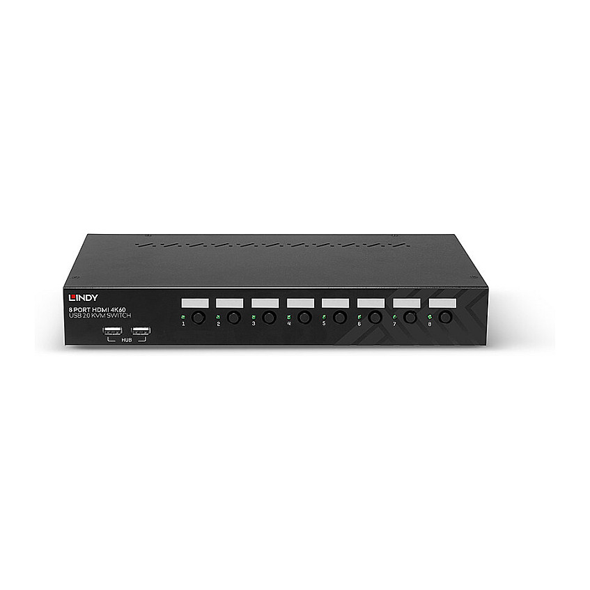 LINDY 8-portni HDMI 4K60 USB 2.0 & Audio KVM preklopnik-3