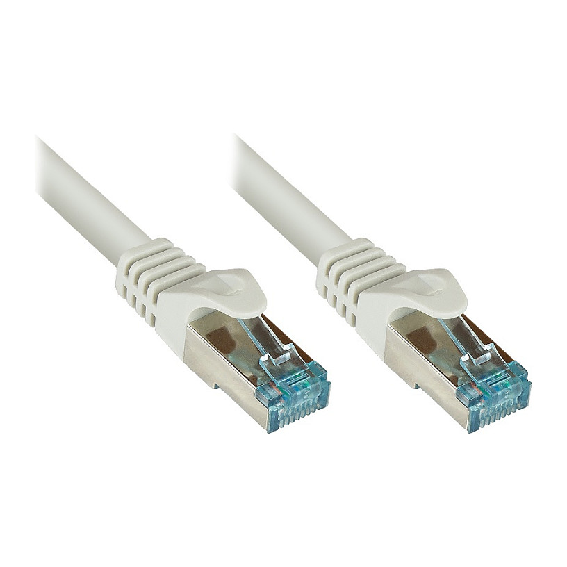 Mrežni kabel GOOD CONNECTIONS Cat.6A S/FTP Industrial 7,5m siva boja-0