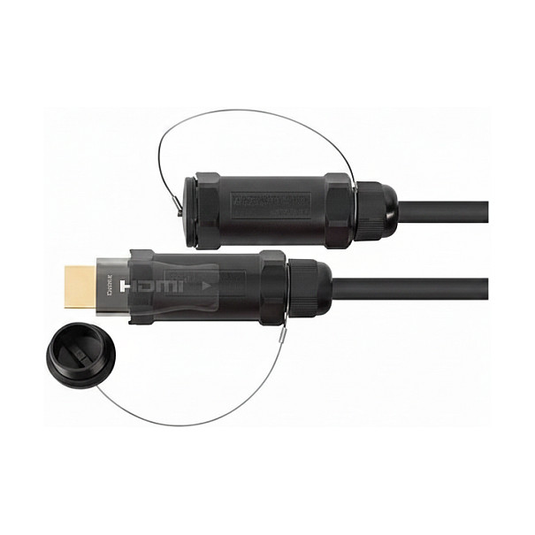 Kabel PYTHON AOC Hibridni HDMI 2.0b 4K@60Hz (čelično oklopljen) 30m-0