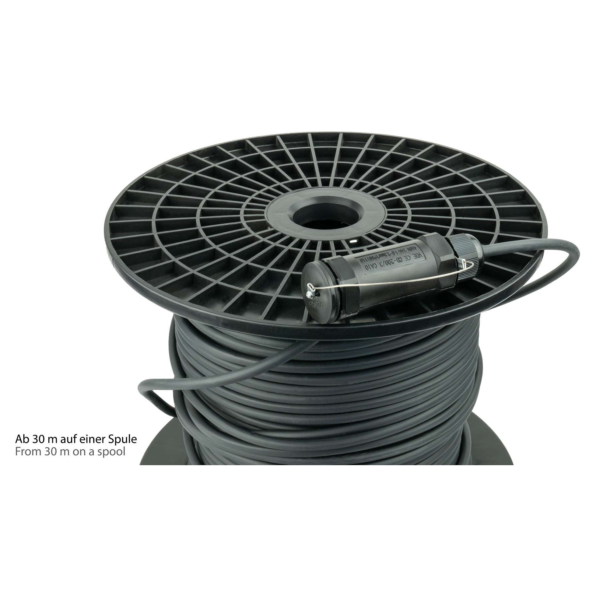 Kabel PYTHON AOC Hibridni HDMI 2.0b 4K@60Hz (čelično oklopljen) 30m-6