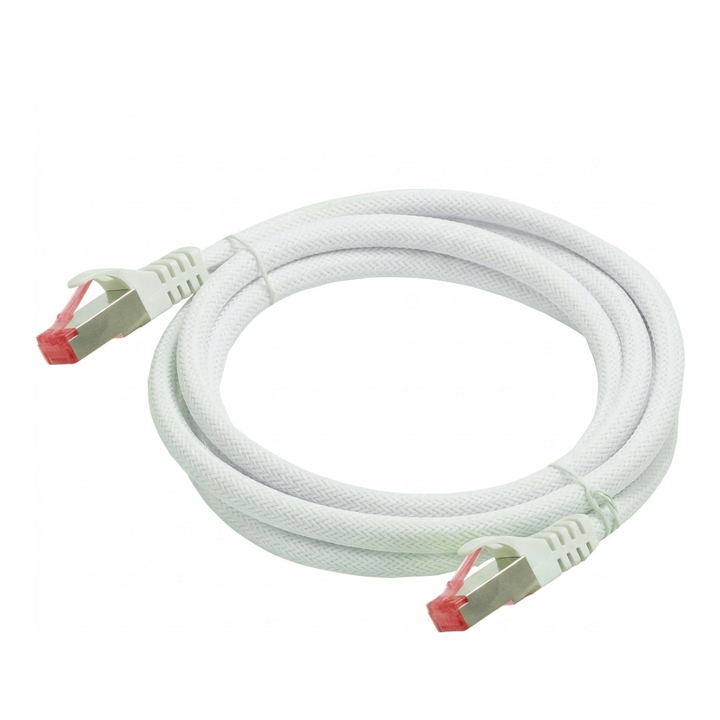 Mrežni kabel PYTHON Cat.6 S/FTP 2m bijela boja