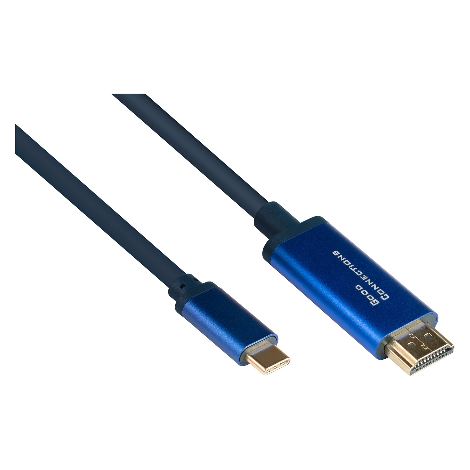 Adapterski kabel GOOD CONNECTIONS SmartFLEX USB-C na HDMI, 2m, plava boja