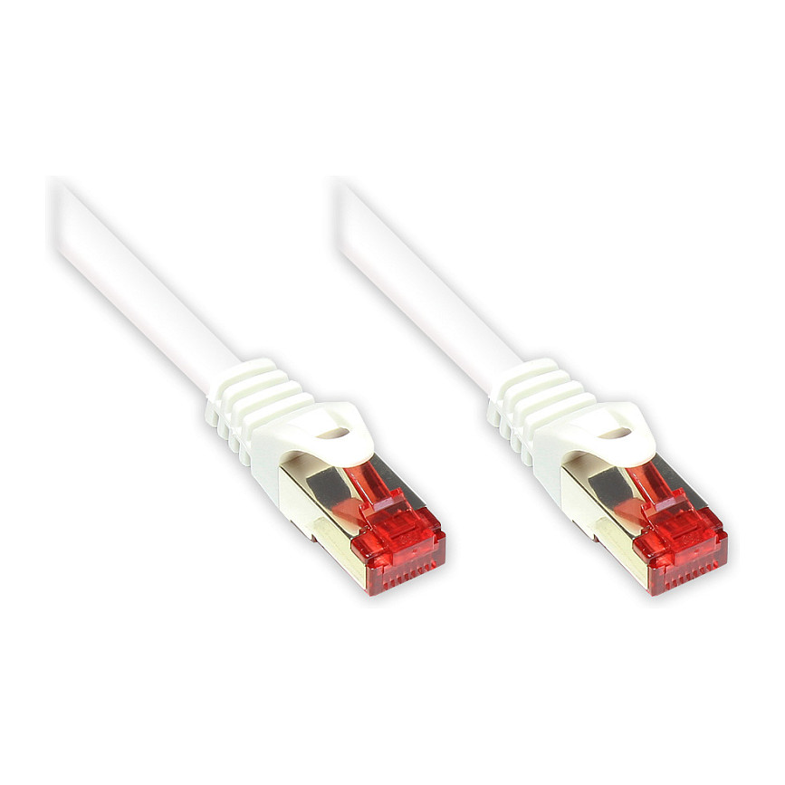Mrežni kabel GOOD CONNECTIONS Cat.6 S/FTP (0.15m), bijela boja-0