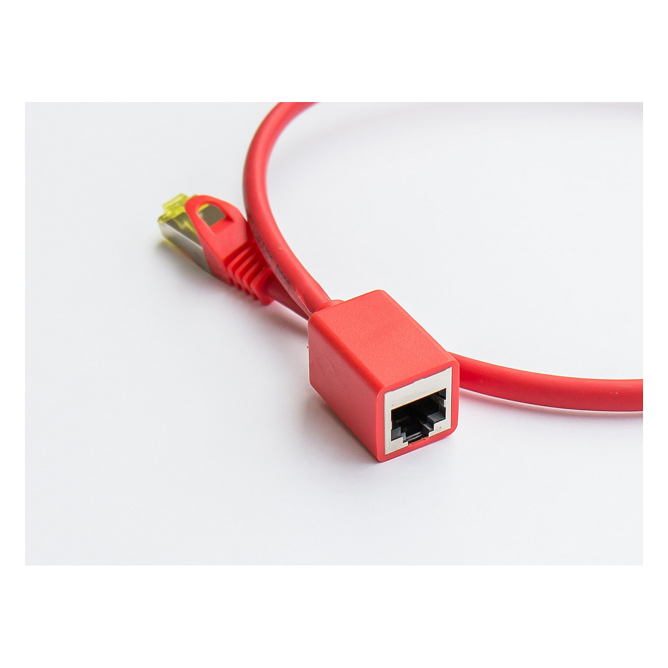 Mrežni produžni kabel GOOD CONNECTIONS Cat.6 S/FTP, 1m, crvena boja-1