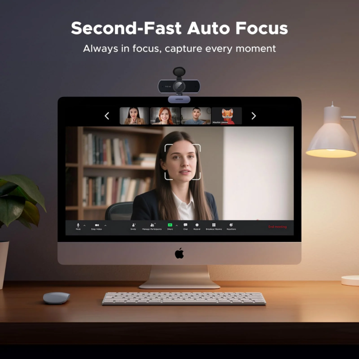 Web kamera UGREEN 4K s autofokusom i dvostrukim mikrofonom (65381)-2