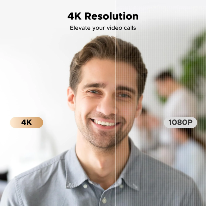 Web kamera UGREEN 4K s autofokusom i dvostrukim mikrofonom (65381)-1