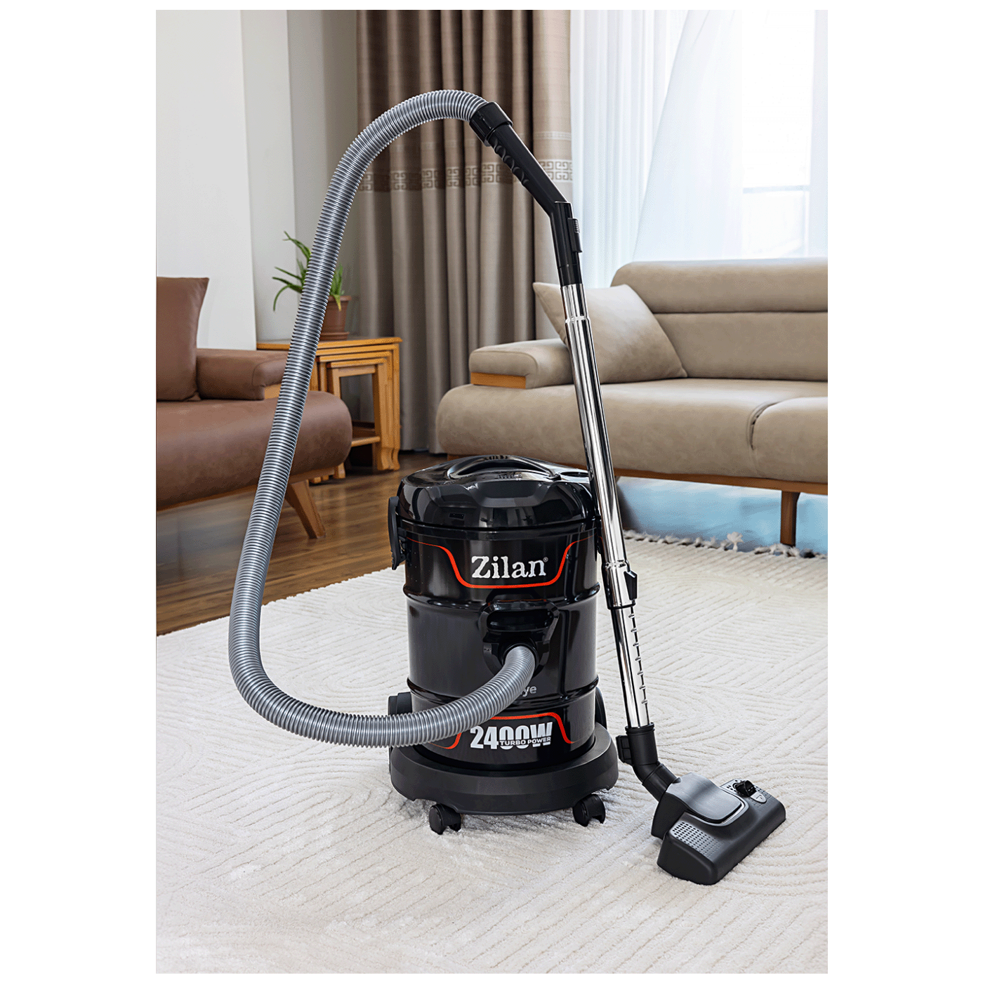 Usisavač ZILAN ZLN2006 s metalnim kućištem (2400W)-6