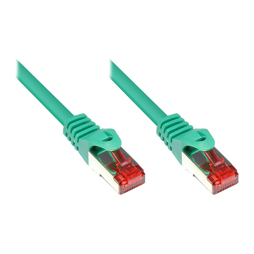 Mrežni kabel GOOD CONNECTIONS Cat.6 S/FTP (5m, zelena boja)