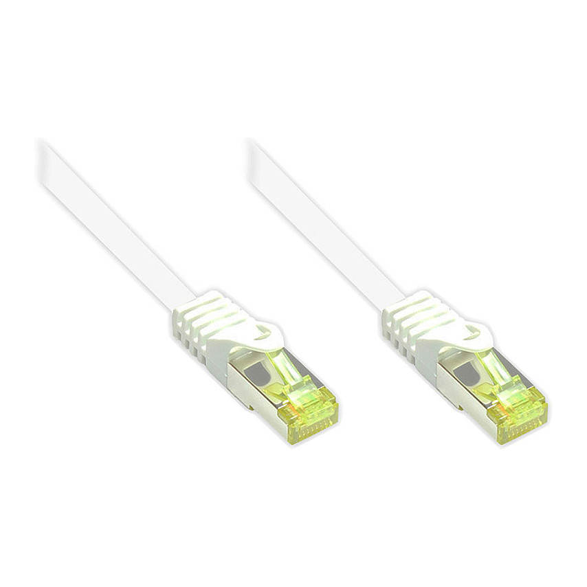 Mrežni kabel GOOD CONNECTIONS Cat.6A S/FTP, 0.15m, bijela boja