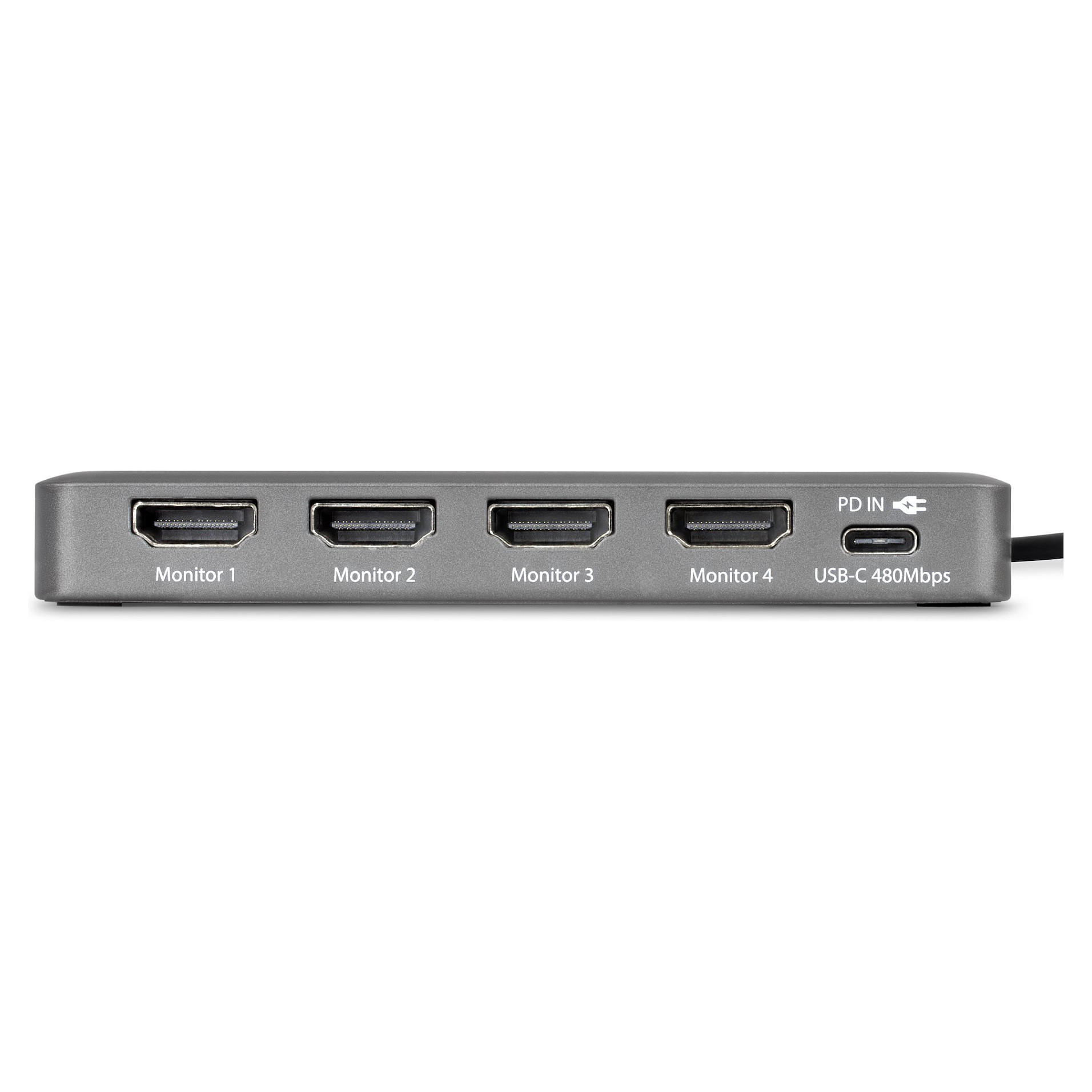 Startech USBC2HD4 USB-C na Quad HDMI adapter, 4K 60Hz, Power Delivery-5