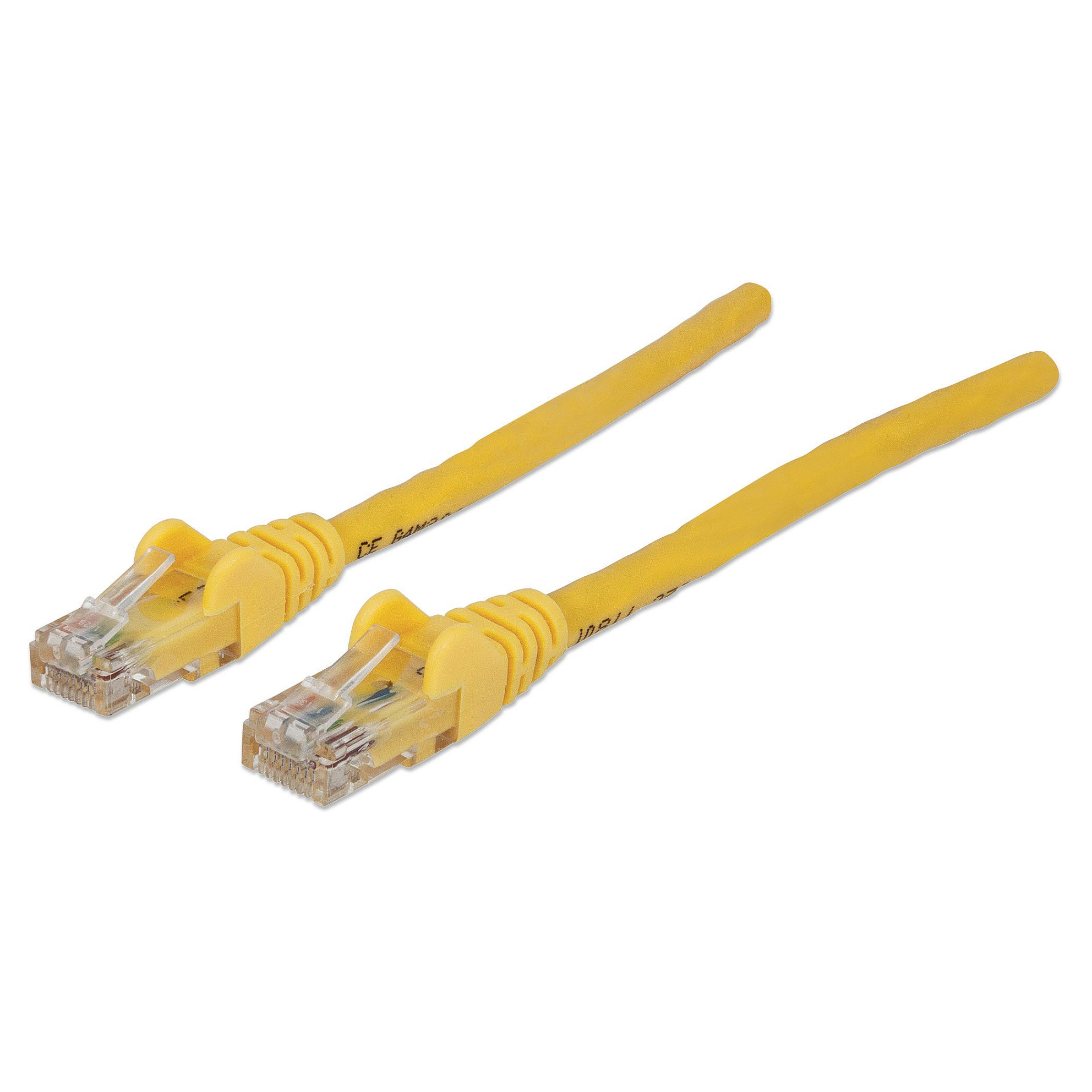 Mrežni kabel INTELLINET Cat6 U/UTP 2m žuta boja-0