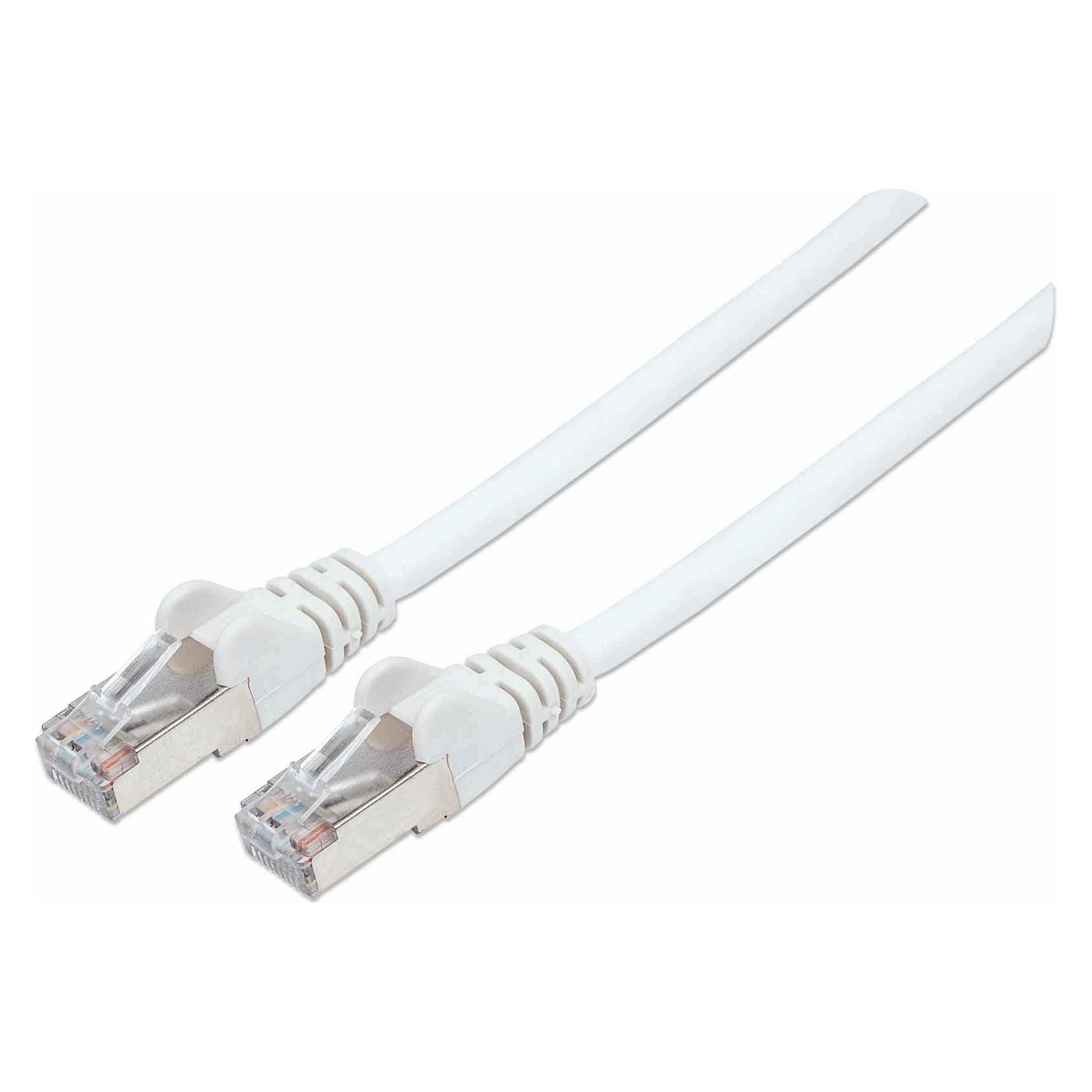 Mrežni patch kabel INTELLINET Cat6a S/FTP 0.25m bijela boja-0