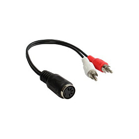 Good Connections Audio Adapter RCA Muški na 5-pinski DIN Ženski-0