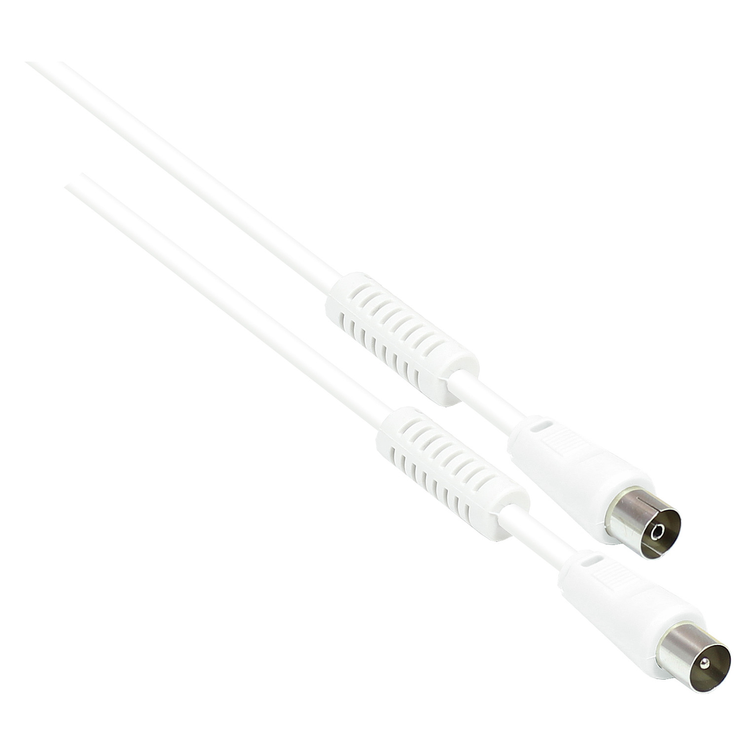Antenski kabel GOOD CONNECTIONS koaksijalni 1.5m (90dB, bijela boja)-0