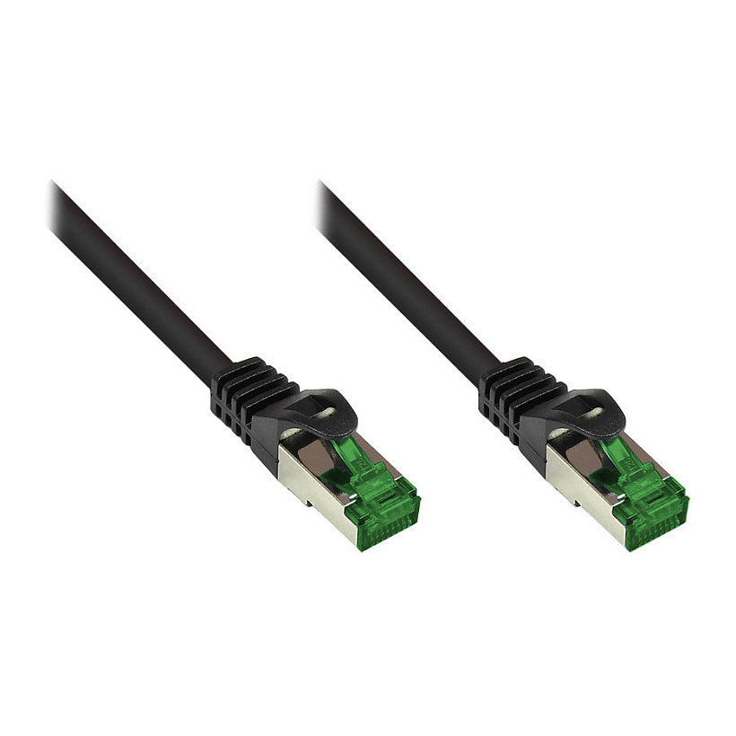 Mrežni kabel GOOD CONNECTIONS Cat.6A S/FTP Outdoor (30 m, crna boja)-0