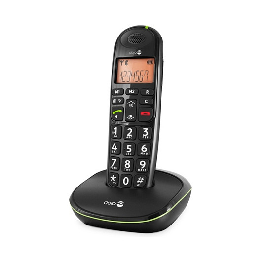 Bežični telefon DORO PhoneEasy 100w crna boja-0