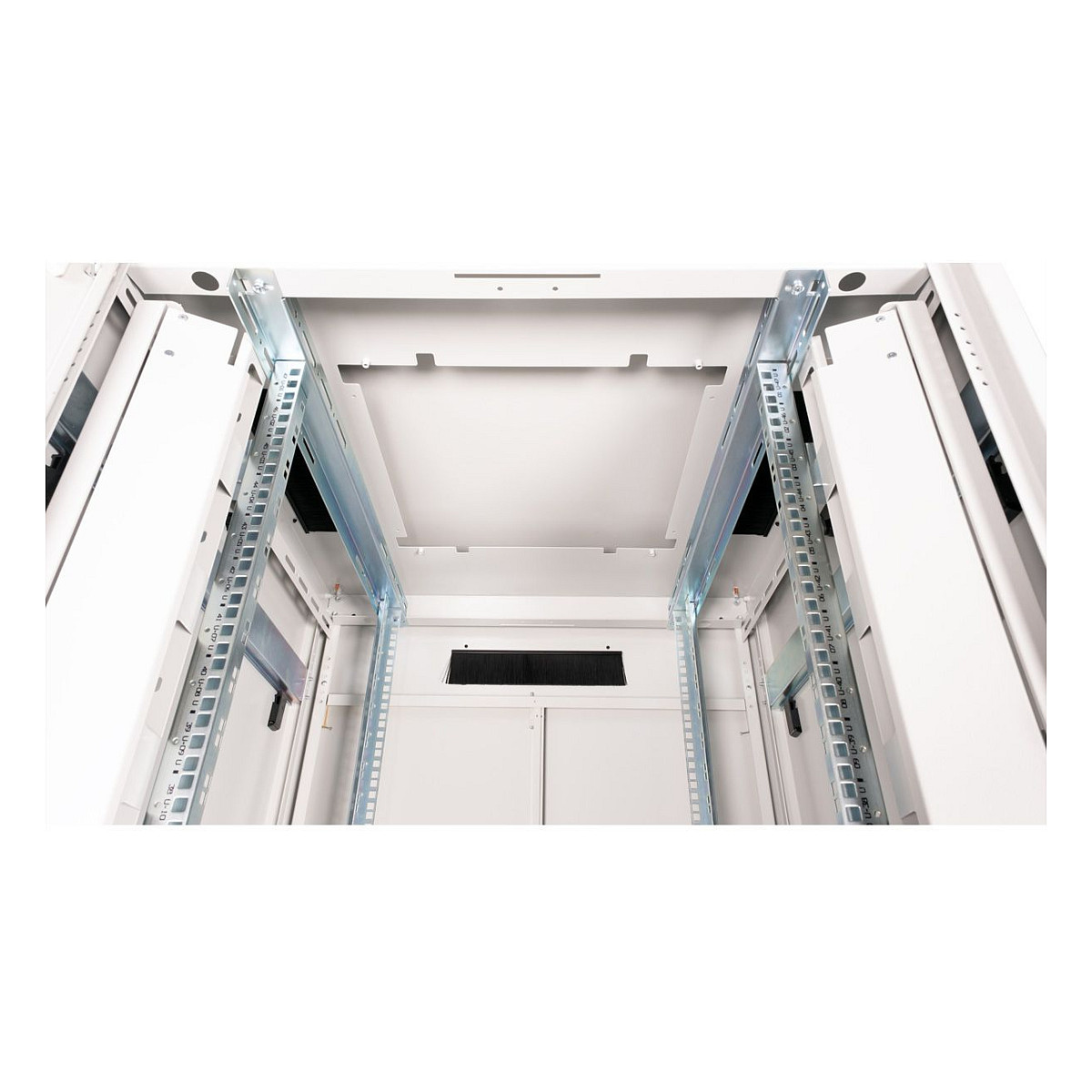 Mrežni ormar ROLINE Pro 19" 47U (800x800mm), staklena vrata, siva boja-1