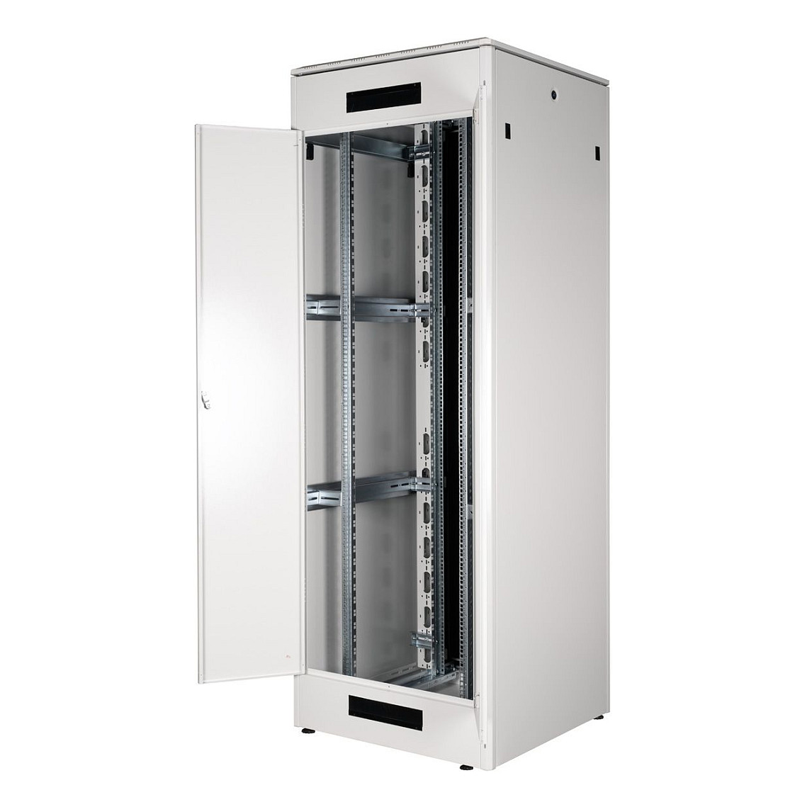 Mrežni ormar ROLINE Pro 19" 47U (800x800mm), staklena vrata, siva boja-2
