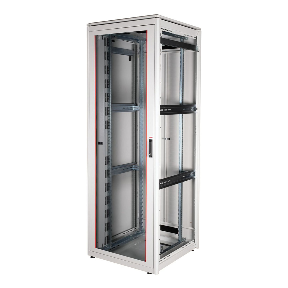 Mrežni ormar ROLINE Pro 19" 47U (800x800mm), staklena vrata, siva boja-4