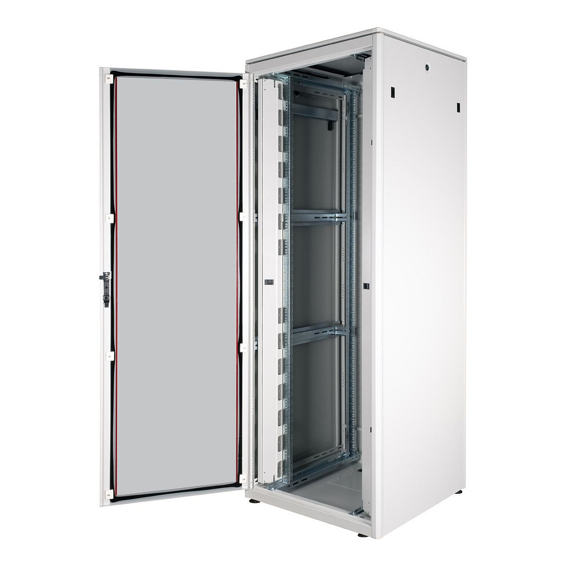 Mrežni ormar ROLINE Pro 19" 47U (800x800mm), staklena vrata, siva boja-6