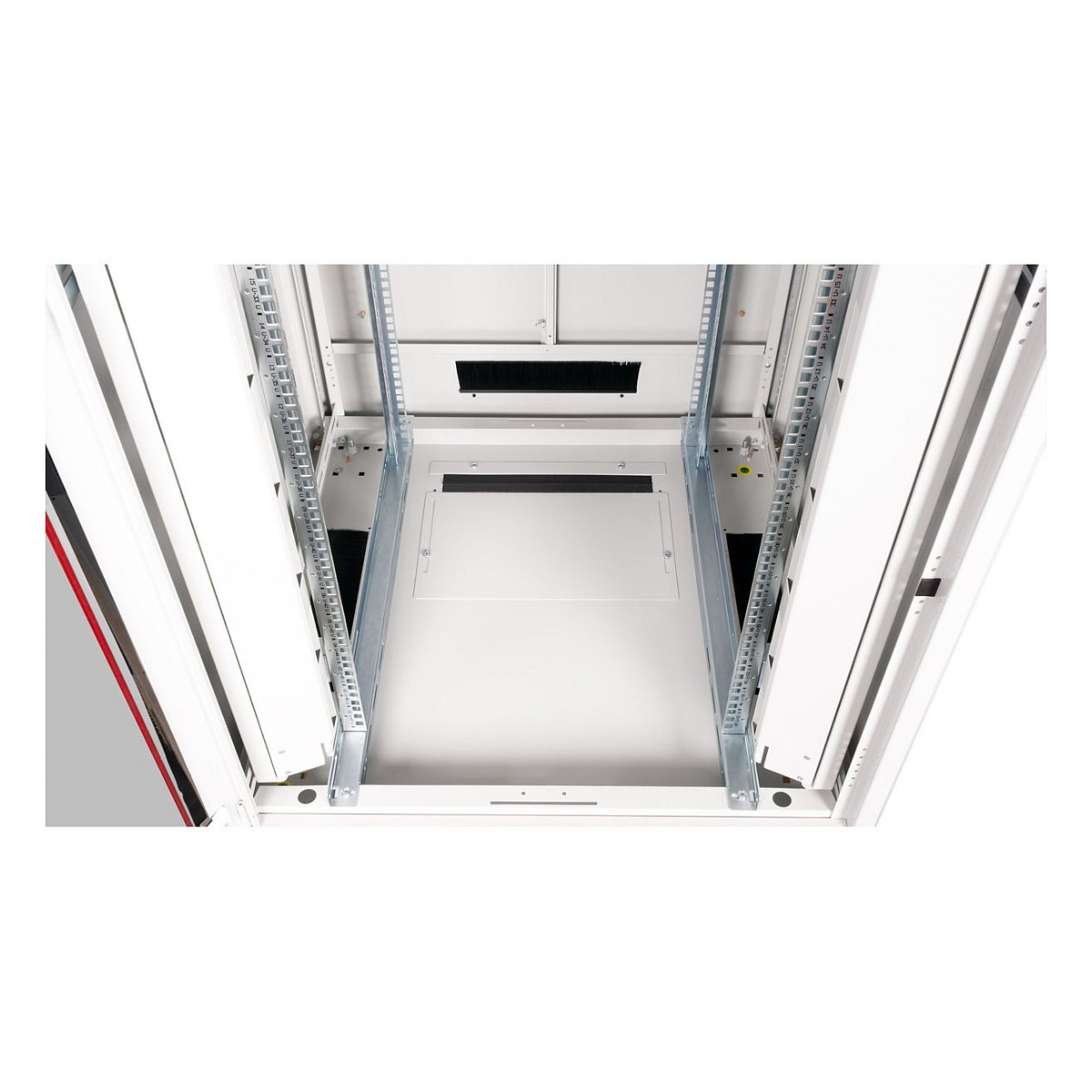 Mrežni ormar ROLINE Pro 19" 47U (800x800mm), staklena vrata, siva boja-7