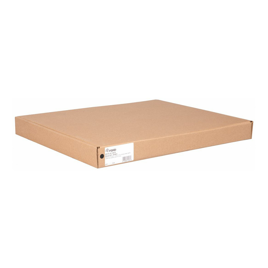 Polica za ormar EQUIP 19" izvlačna za serverske ormare 60cm 1U, crna boja-3