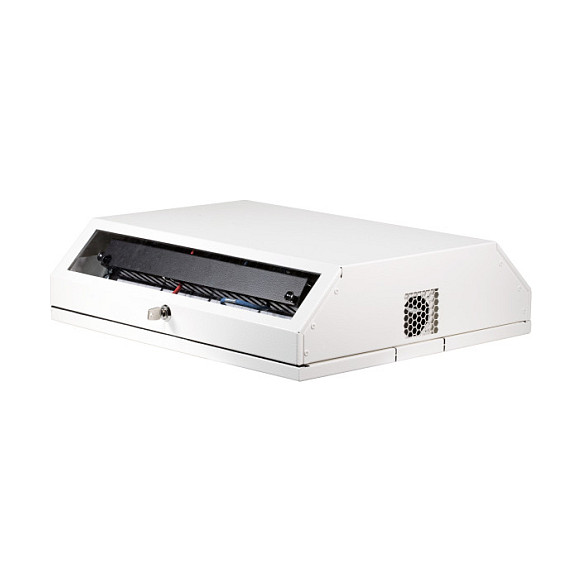 Zidni ormar EFB ELEKTRONIK 19" 3U vertikalno + 5U horizontalno, siva boja-5
