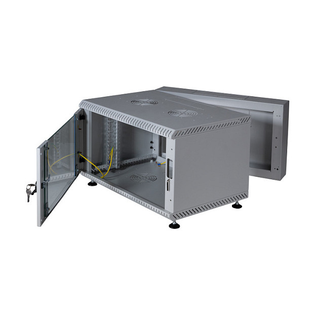 Zidni mrežni ormar EFB ELEKTRONIK 19" 6U (dubina 500 mm, siva boja)-3