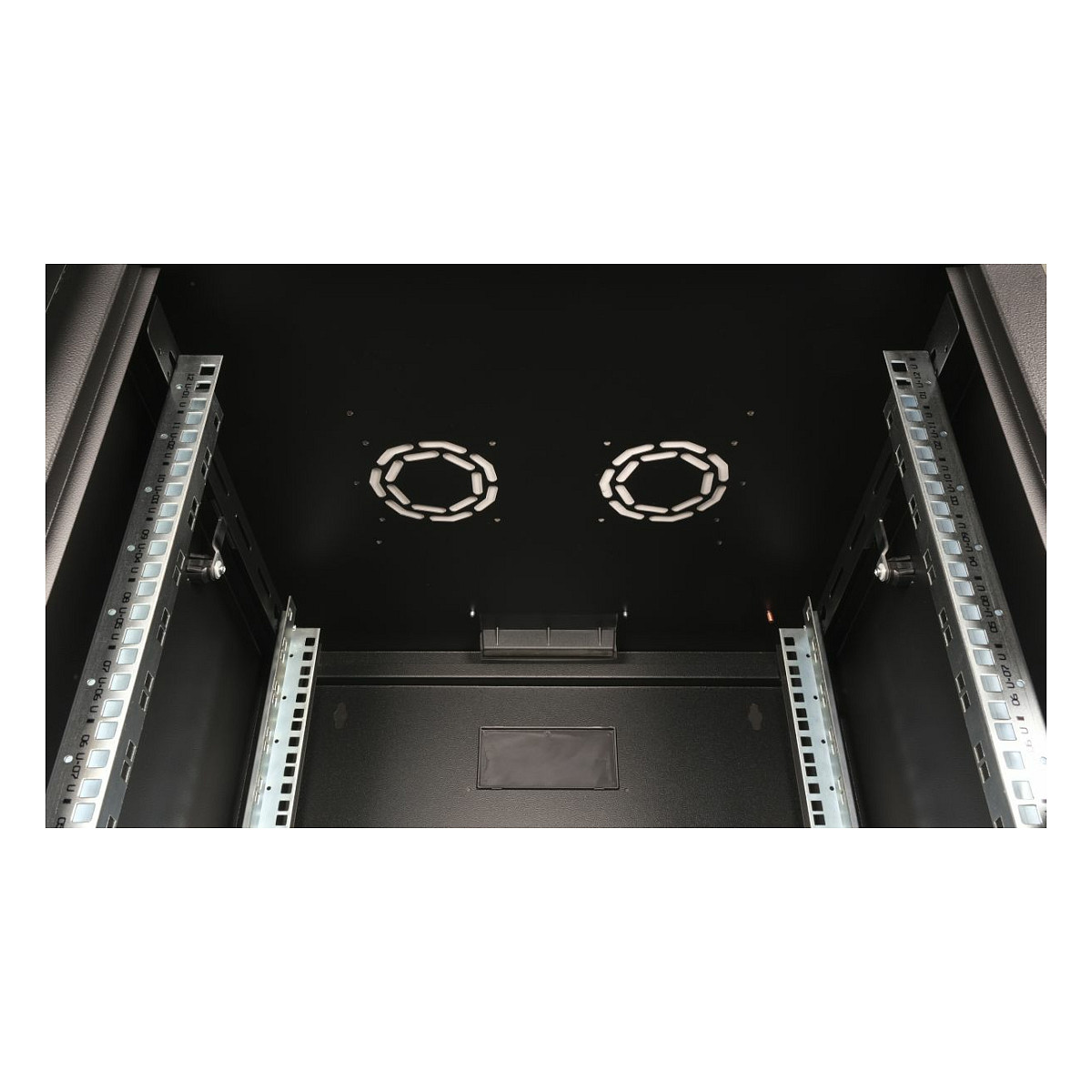 Mrežni ormar EQUIP 19" staklena vrata, 600x600mm, 12U, crna boja-6
