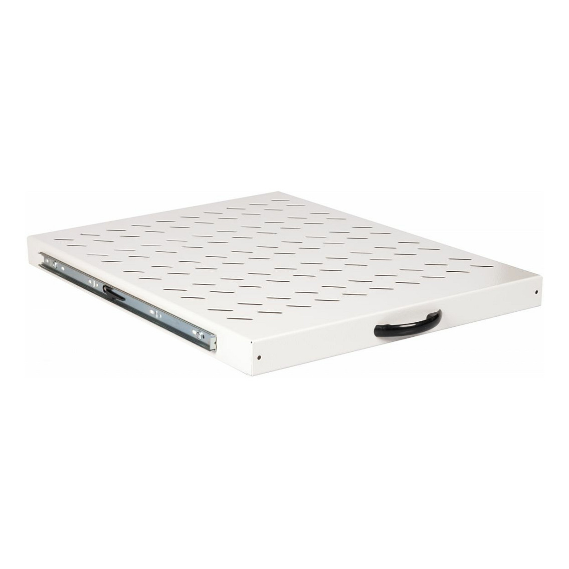 Polica EQUIP 19" izvlačna za ormare dubine 800 mm, 1U, siva boja-1