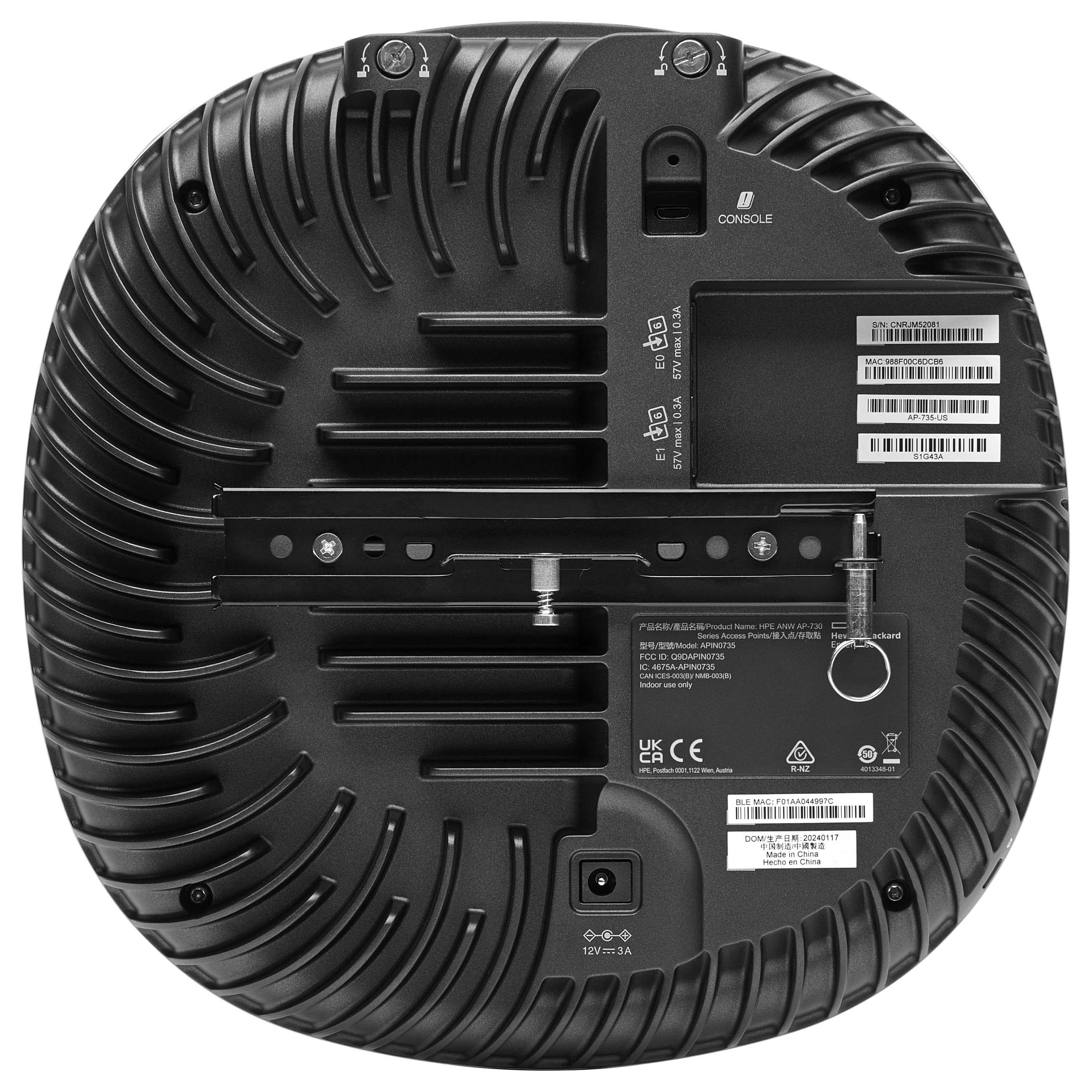 Access Point HPE ARUBA NETWORKING AP-735 (RW) Wi-Fi 7-1