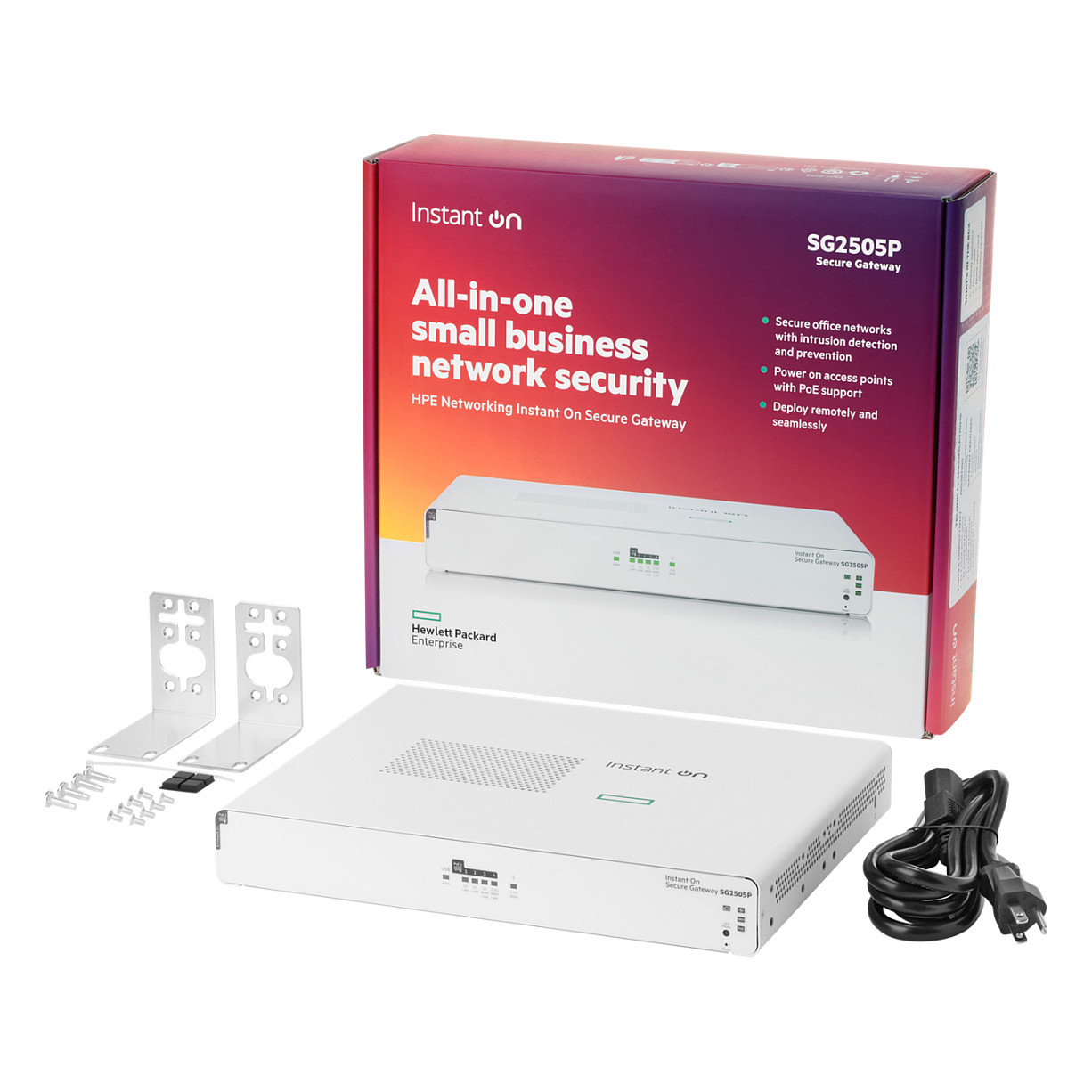 Mrežni gateway HPE NETWORKING Instant On SG2505P (5-port, 2.5G, 64W PoE+)-2