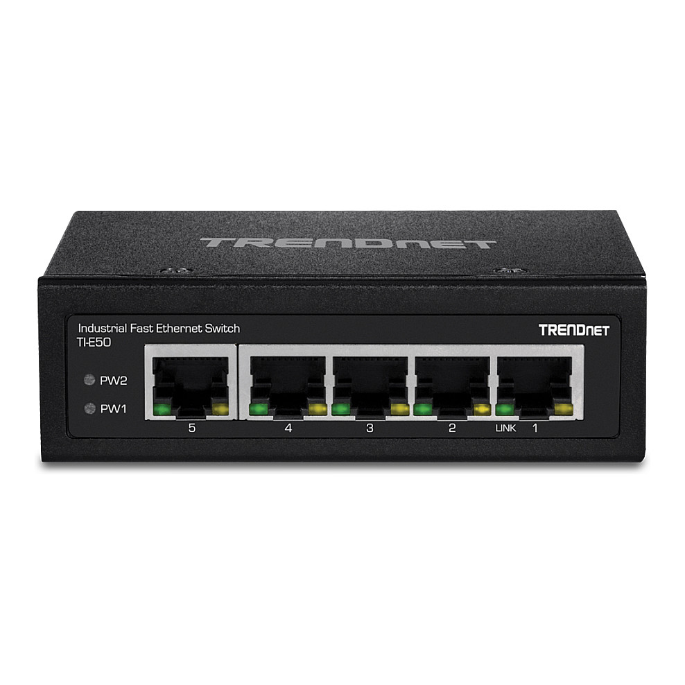 TRENDnet TI-E50 5-portni industrijski Fast Ethernet DIN-Rail Switch-1